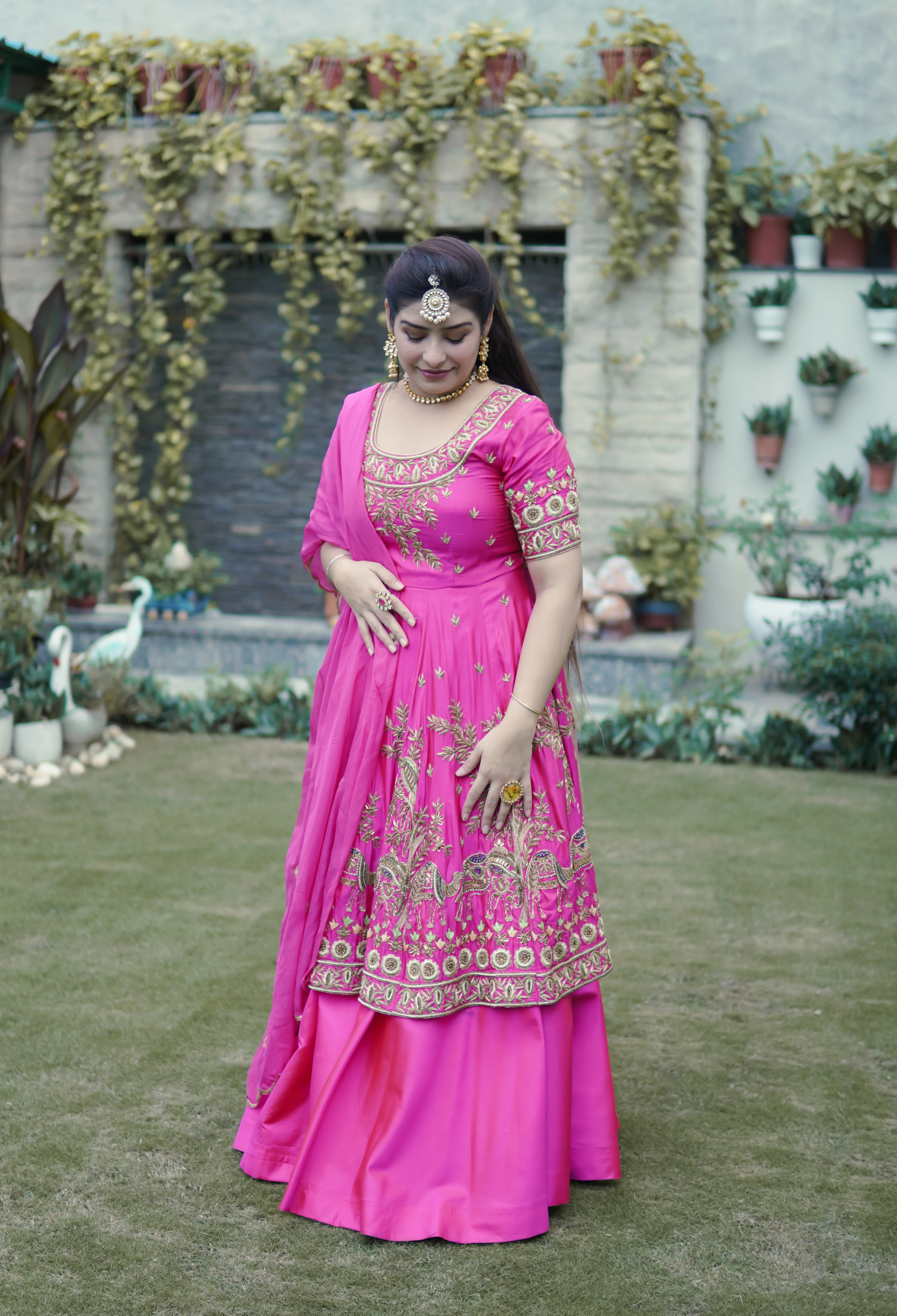 Embroidered Sharara Set